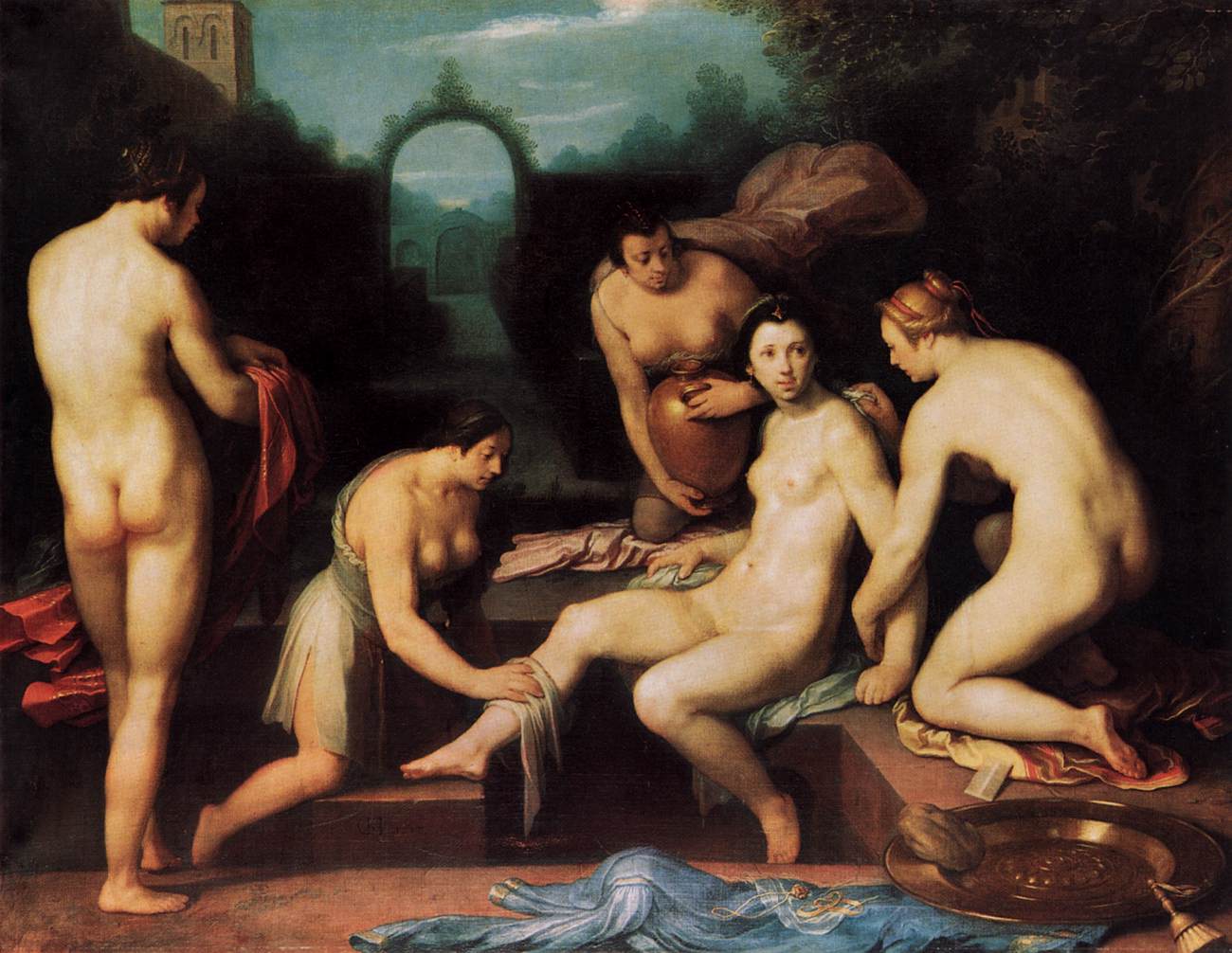 Bathsheba at her toilet